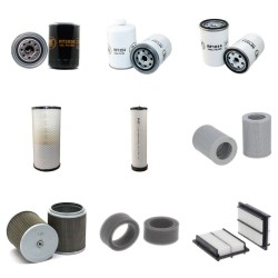 KOMATSU PC160LC-7K Filter Service Kit w/SAA 4D102E-2 Eng.