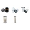 KOMATSU PC 160LC-7K Filter Service Kit Air Oil Fuel Filters w/SAA 4D102E-2 Eng.