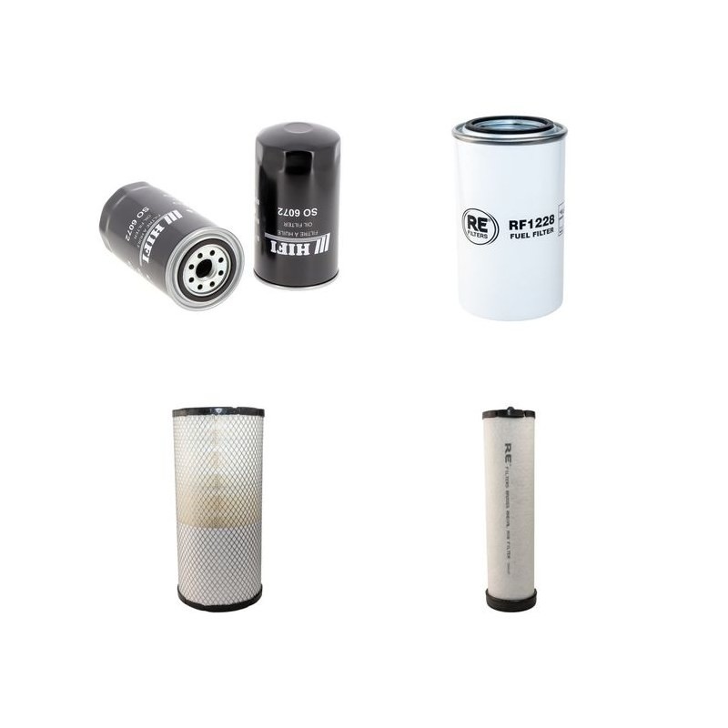 Filter Kit for Komatsu PC160LC-07 with SAA 4D107E-1 Engine