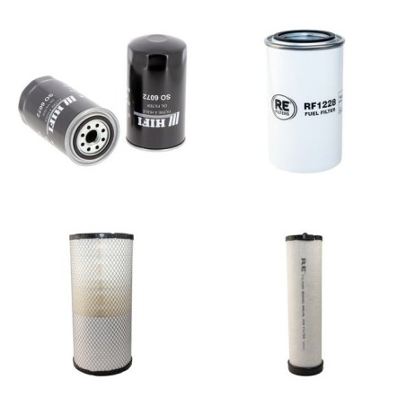 Filter Kit for Komatsu PC160LC-07 with SAA 4D107E-1 Engine