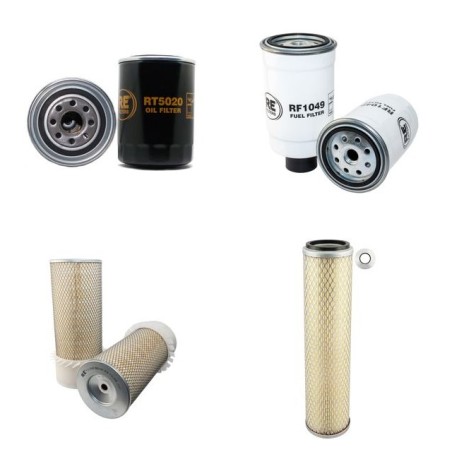 KOMATSU PC 180 LC Filter Service Kit Air Oil Fuel Filters