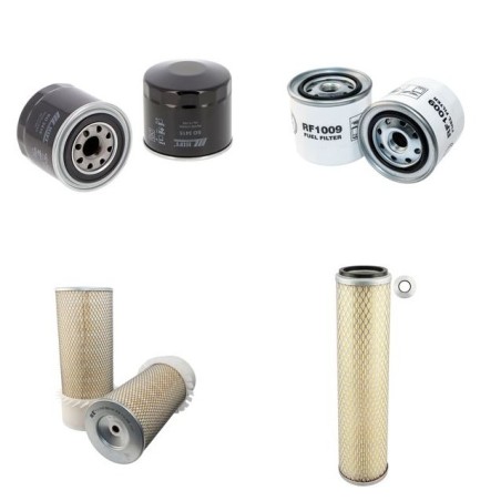 KOMATSU PC 180N-LC Filter Service Kit Air Oil Fuel Filters w/KOMATSU S6D95L-1 Eng.
