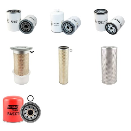 KOMATSU PC 200EN-6K Filter Service Kit w/Cummins  Eng.
