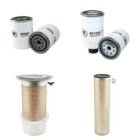 KOMATSU PC 210-3/ LC3 Filter Service Kit Air Oil Fuel Filters w/Perkins Eng.