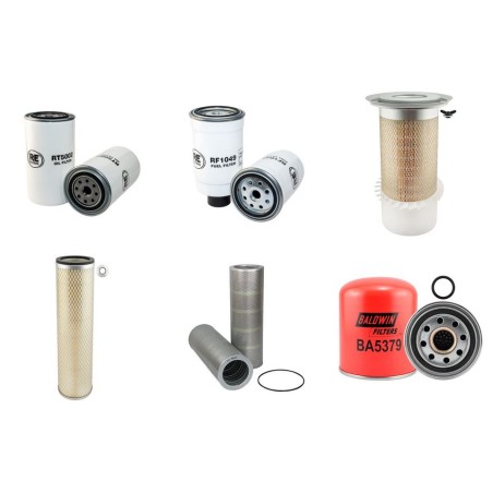 KOMATSU PC 210-5K  Filter Service Kit w/Perkins 1006-6T Eng. SN   K20001-