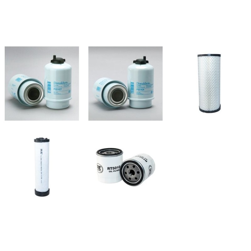 Filter kit suitable for CAT 242 with Perkins Engine Air Oil Fuel Filters