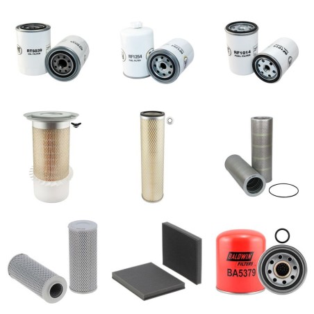 KOMATSU PC 210-6 Filter Service Kit w/Cummins  Eng.