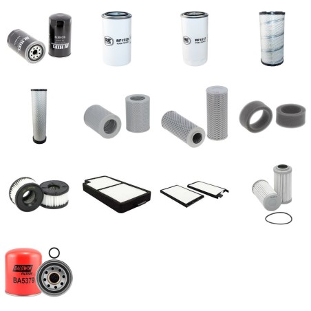 KOMATSU PC 228 US-3 (LC) Filter Service Kit w/KOMATSU SAA6D107E-1 Eng.