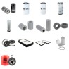 Filter Kit for Komatsu PC228US-3(LC) with Komatsu SAA6D107E-1 Engine