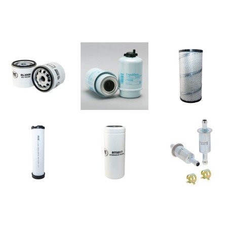 Filter kit suitable for CAT 242B3 with CAT Engine