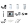 KOMATSU PC 240-8 (LC) Filter Service Kit w/KOMATSU SAA6D107E-1 Eng.