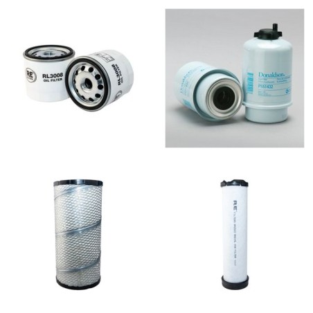 CAT 242 B 3 Filter Service Kit Air Oil Fuel Filters w/CAT  Eng.