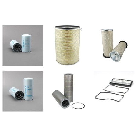 Filter Kit for Komatsu PC300-1-2(LC-1/LC-2) with Cummins N855(C)/ NT855C Engine
