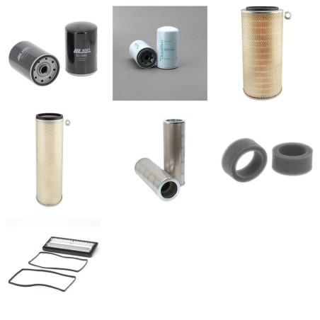 Filter Kit for Komatsu PC300-6(LC) with Komatsu SAA 6D108E-2 Engine Serial No 30001-