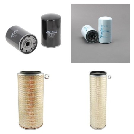 Filter Kit for Komatsu PC300-6(LC) with Komatsu SAA 6D108E-2 Engine Serial No 30001-