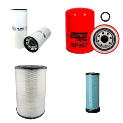 Komatsu PC340NC/NLC-7 Filter Service Kit Air Oil Fuel