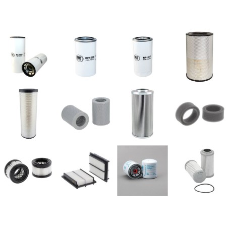 KOMATSU PC 350 LC/NLC-8 Filter Service Kit w/Komatsu SAA6D114E-3 Eng.