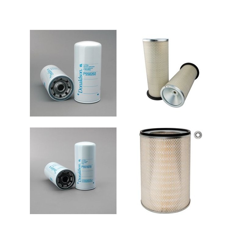 Filter Kit for Komatsu PC650 with Komatsu S6D170 Engine