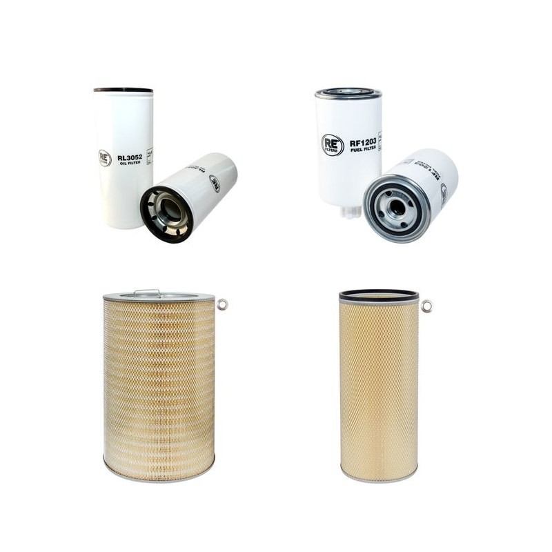 Filter Kit for Komatsu PC750SE-6 with Cummins Engine
