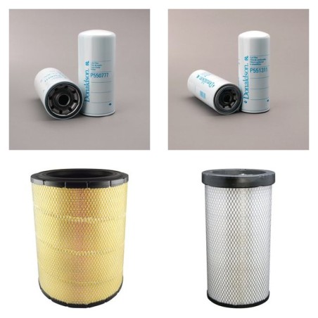 Filter kit suitable for CAT 245D with CAT Engine Serial No 4LK1-