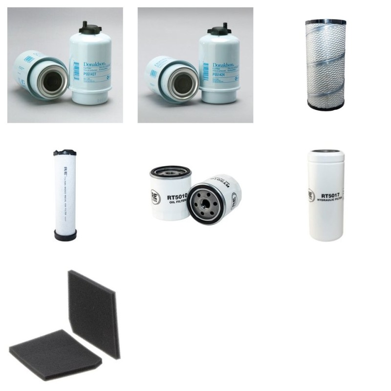 Filter kit suitable for CAT 246 with Perkins Engine