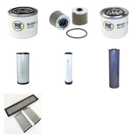 Filter Kit for Komatsu PW85 with Yanmar 4TNE98 Engine