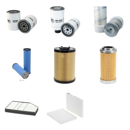 Filter Kit for Komatsu PW95 with Perkins Engine