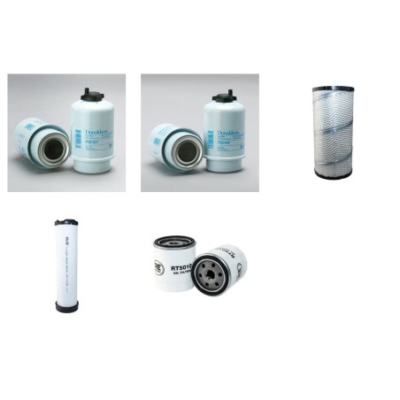 Filter kit suitable for CAT 246 with Perkins Engine Air Oil Fuel Filters