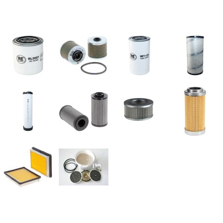 KOMATSU PW 95R-2  Filter Service Kit w/Yanmar 4D106-25FB Eng. SN   21D0220079-