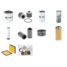 KOMATSU PW 95R-2  Filter Service Kit w/Yanmar 4D106-25FB Eng. SN   21D0220079-