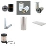 KOMATSU PW 130-6 Filter Service Kit w/KOMATSU S4D95L-1 Eng.