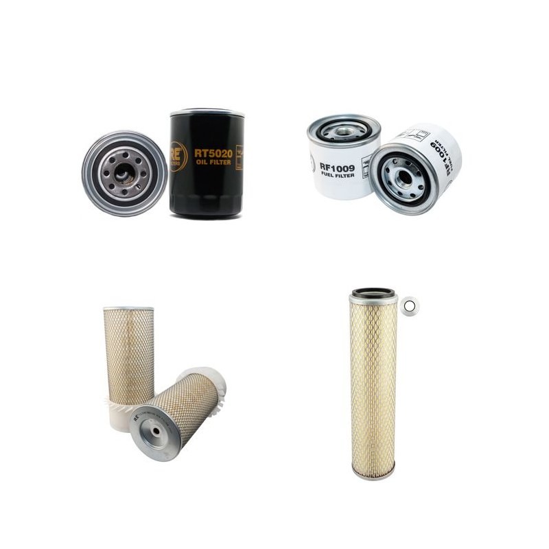 KOMATSU PW 150-1  Filter Service Kit Air Oil Fuel Filters   SN   1001-