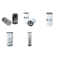 KOMATSU PW 200-7EO Filter Service Kit Air Oil Fuel Filters w/KOMATSU SAA 6D107E-1 Eng.   YR  2008-