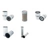 Filter Kit for Komatsu PW220-7K Air Oil Fuel Filters with Komatsu SAA 6D102E Engine
