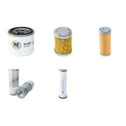 Filter Kit for Komatsu SK04 Air Oil Fuel Filters with Yanmar Engine