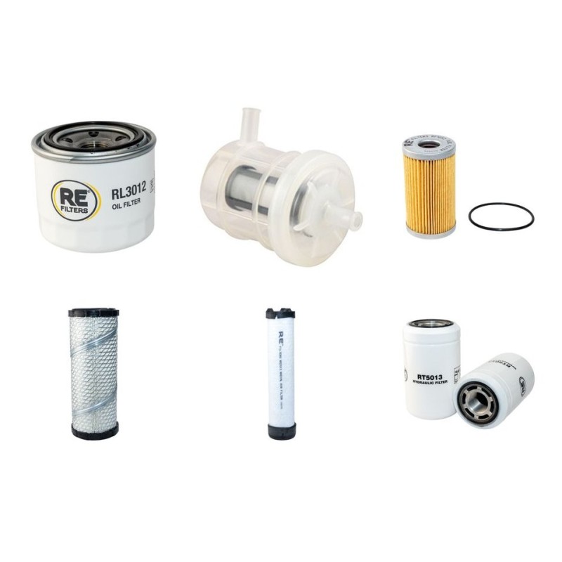 KOMATSU SK 714-5 Filter Service Kit w/Yanmar 4D88E-E1FD Eng.