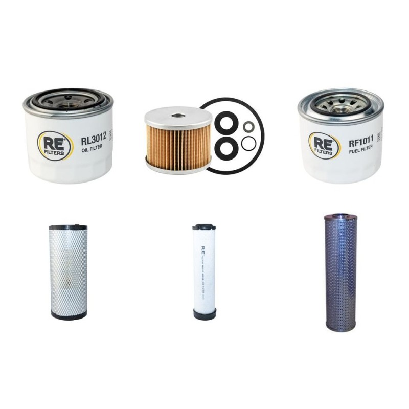 Filter Kit for Komatsu WA65-3 with Yanmar Engine