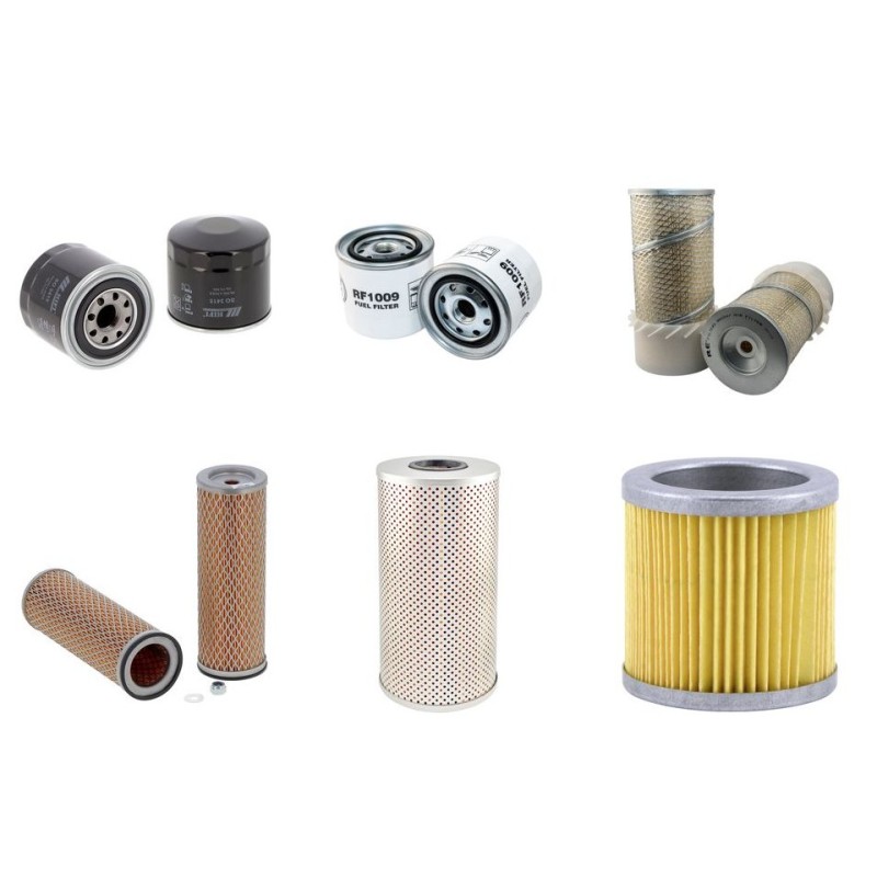 Filter Kit for Komatsu WA70-1 with Komatsu 4D95L Engine