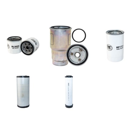 KOMATSU WA 70-5 Filter Service Kit Air Oil Fuel Filters w/KOMATSU 4D95 Eng.   YR  2004-