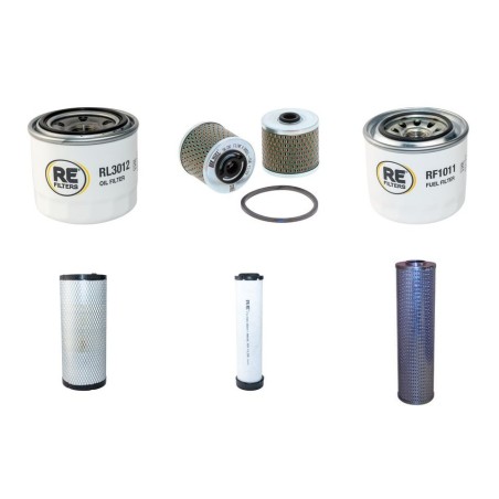KOMATSU WA 75 Filter Service Kit w/Komatsu 4D98E-1 Eng.