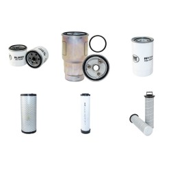 KOMATSU WA 80-6 Filter Service Kit w/Komatsu S 4D95Lw E3 Eng.