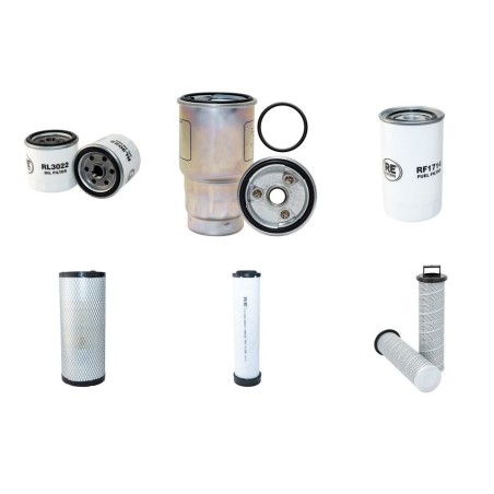 KOMATSU WA 80-6 Filter Service Kit w/Komatsu S 4D95Lw E3 Eng.