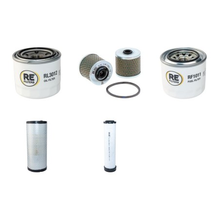KOMATSU WA 90-3 Filter Service Kit w/Komatsu 4D98E Eng.