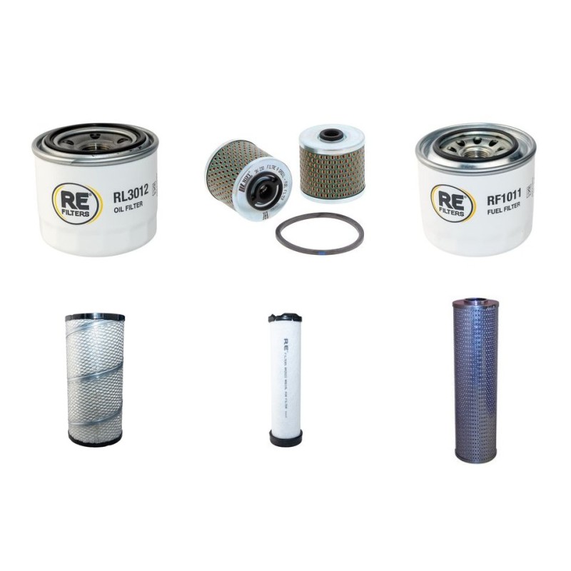 KOMATSU WA 115-3 Filter Service Kit w/Komatsu 4D98E Eng.