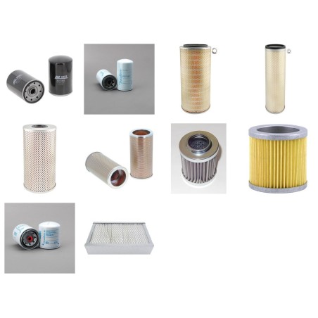 Filter Kit for Komatsu WA380-3H with Komatsu S6D-108 Engine