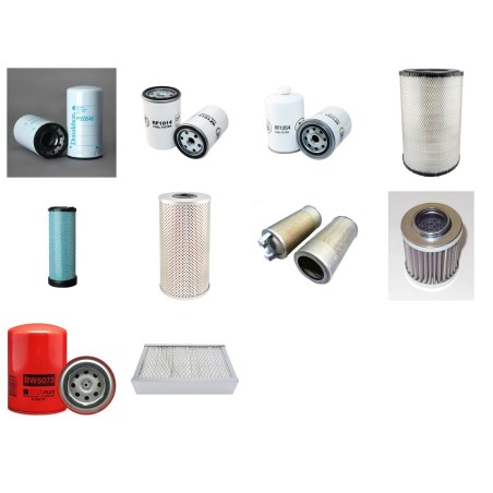 Filter Kit for Komatsu WA380-3H with CASE Engine