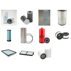 Filter Kit for Komatsu WA450-5 with Komatsu SAA6D125E-3 Engine