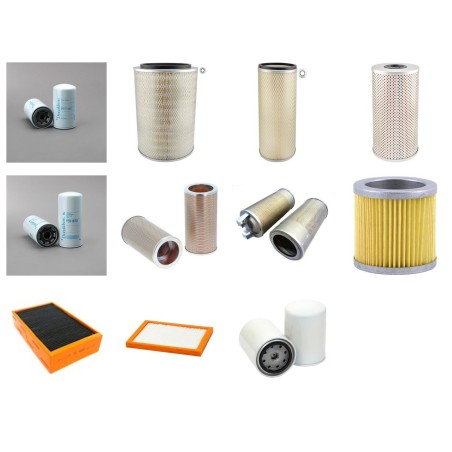 Filter Kit for Komatsu WA470-3 with Komatsu S6D125-1AM Engine