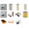 Filter Kit for Komatsu WA470-3 with Komatsu S6D125-1AM Engine