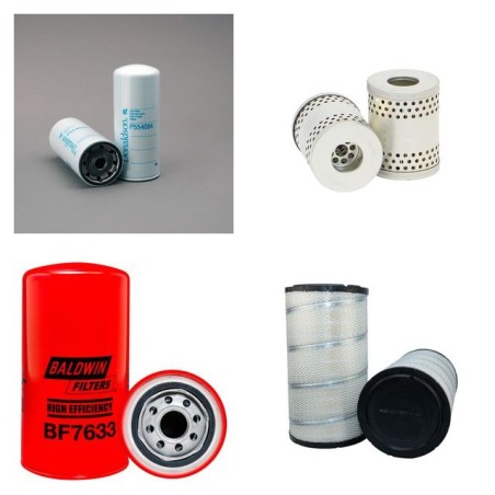Filter kit suitable for CAT 250F with CAT 3306AT Engine